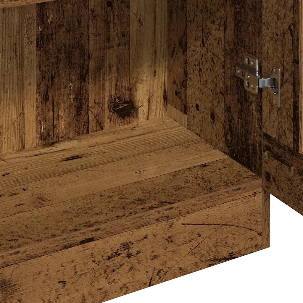 Credenza Legno Antico 82,5x30,5x185 cm in Truciolato
