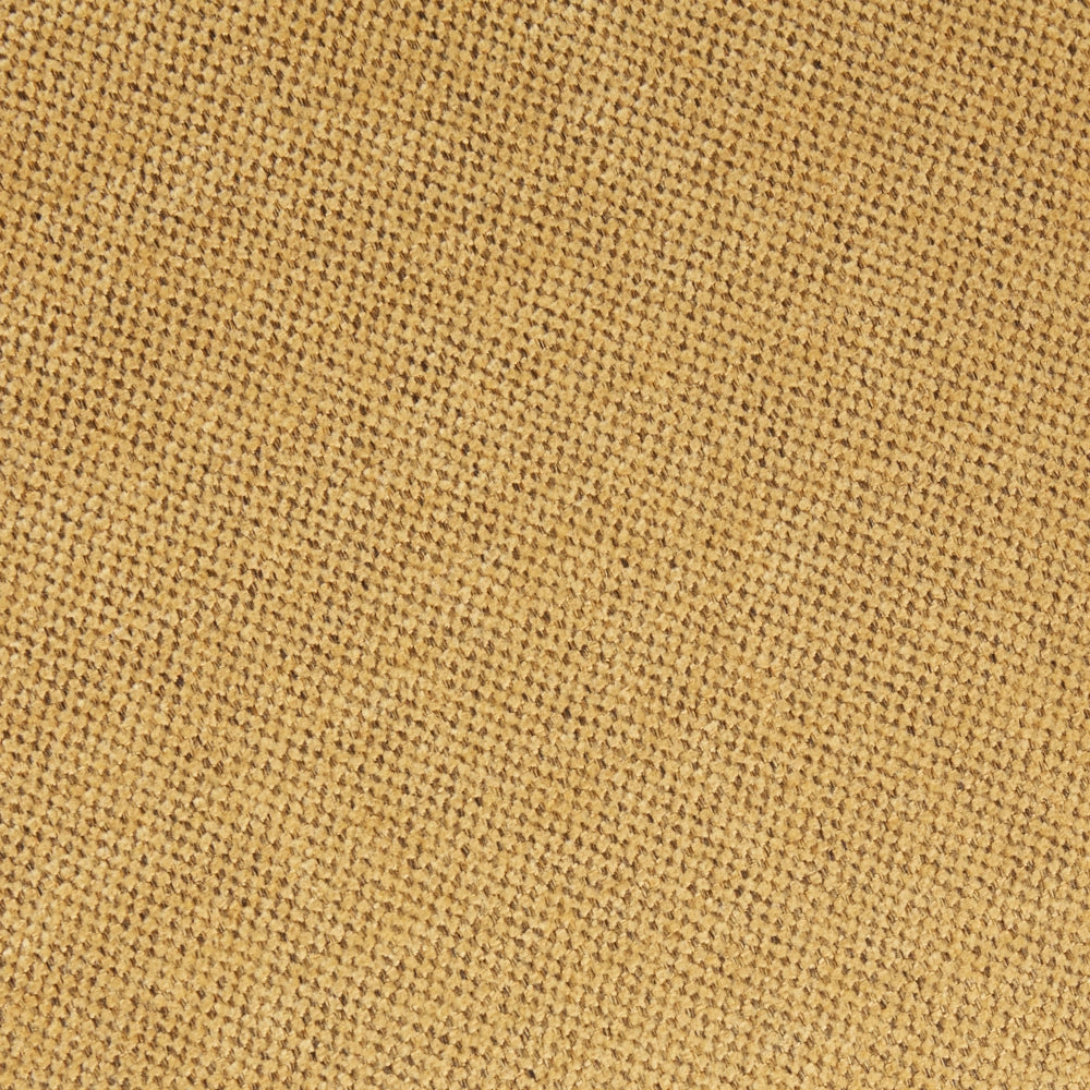 Poggiapiedi in Tessuto Giallo Quadrato 37 x 37 cm