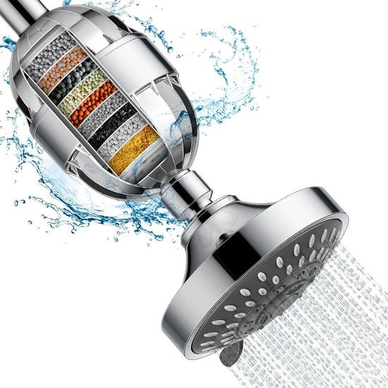 Filtro per acqua morbido per doccia - Rimuove cloro e sostanze nocive 

Modello: WF-1234
Capacità: 1 litro
Materiale: Carbone attivo e membrana filtrante
Pressione di funzionamento: 0,5-1,5 bar
Dimensioni: 15 x 8 x 5 cm