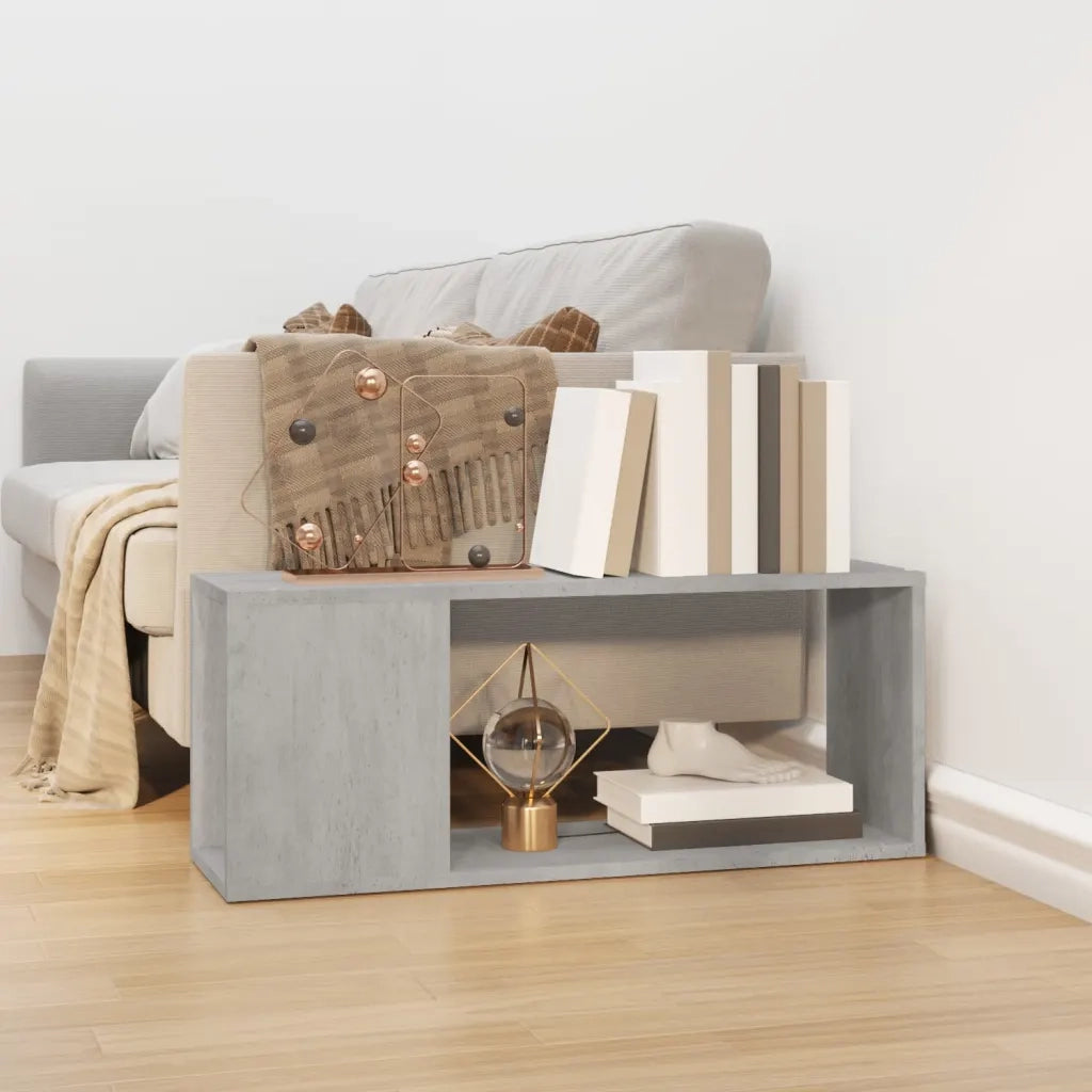 Mobile TV-Credenza TV-Console TV Grigio Cemento 80x24x32 cm in Truciolato