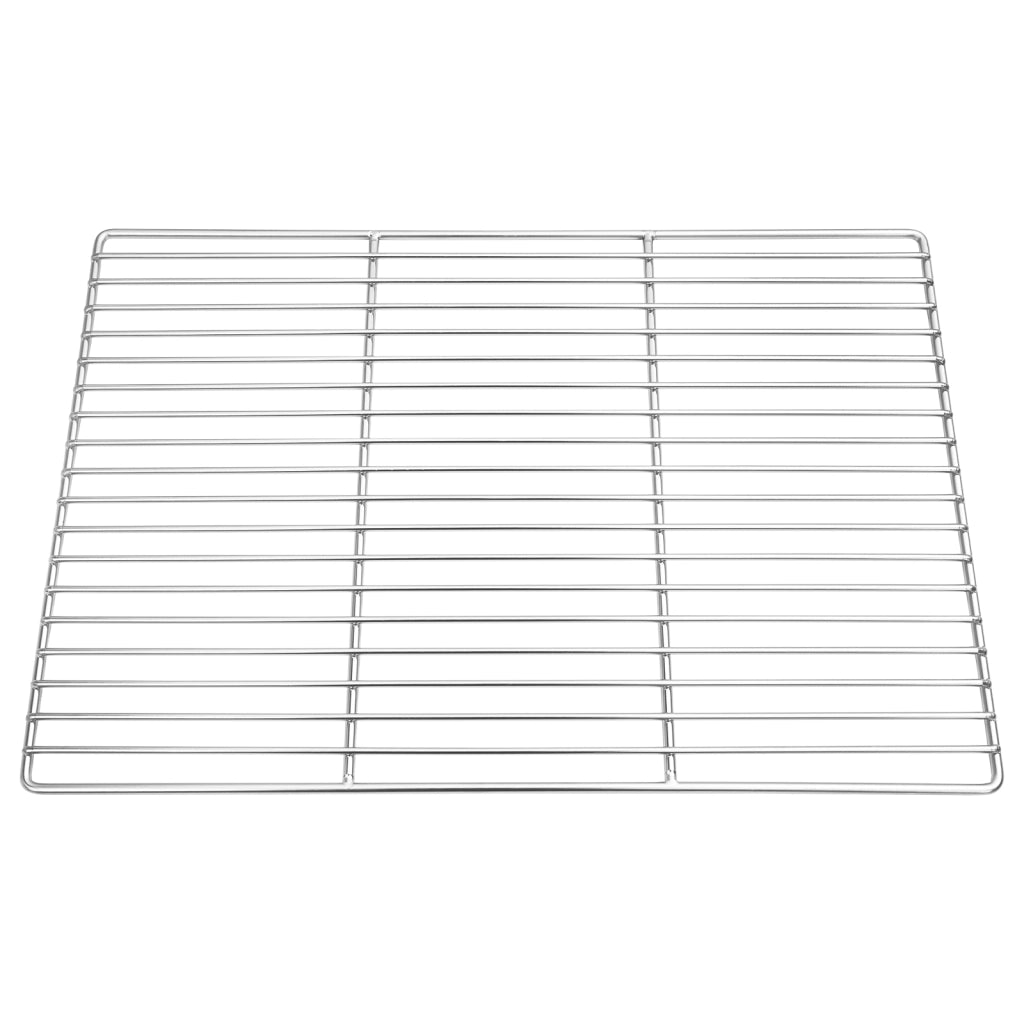 Griglia per BBQ  con Manici Rettangolare 50x35 cm Acciaio Inossidabile 304