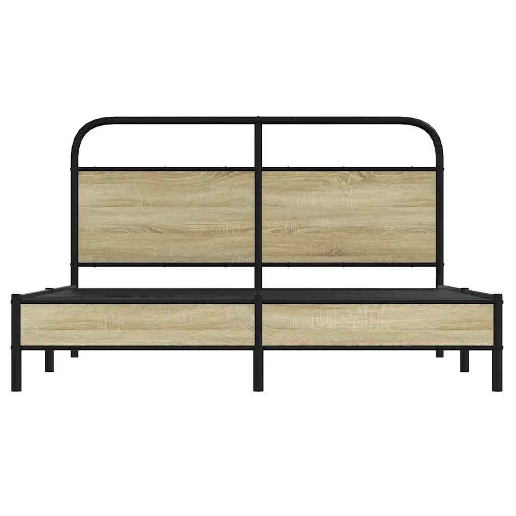 Giroletto senza Materasso Rovere Sonoma 150x200cm in Truciolato 4100412