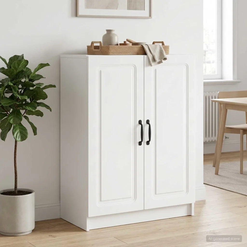 Credenza Bianco 66 x 34,5 x 87 cm Legno ingegnerizzato 895735