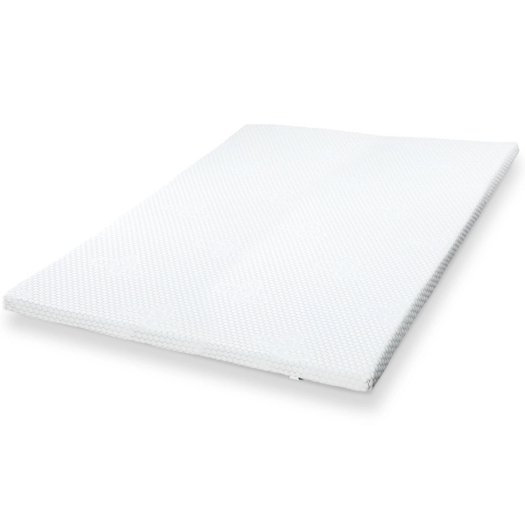 Topper Viscoelastico Memory Foam H3 | Correttore per materasso | Topper per materasso con fodera removibile | antibatterico 100x210