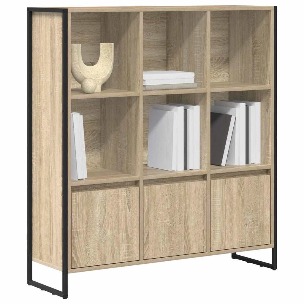Armadio per Libri 2 pcs Sonoma 99,5 x 30 x 108 cm