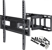 Supporto per TV da parete regolabile per schermi da 32 a 65 pollici - Adatto per schermi LED LCD Plasma piani e curvi - Massimo 40 kg - VESA 400x400mm