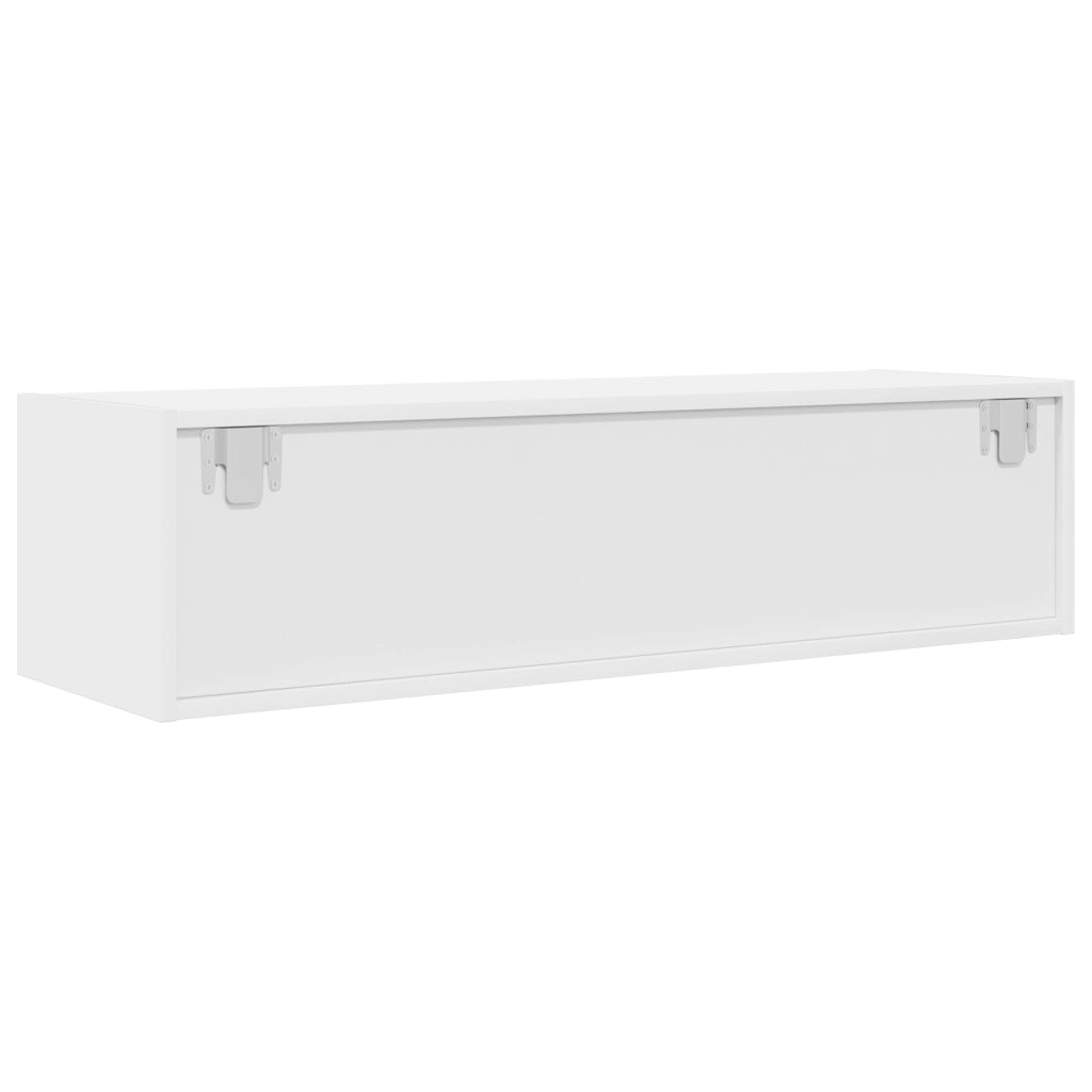 Mobile TV  Bianco 100x31x25,5 cm in legno ingegnerizzato