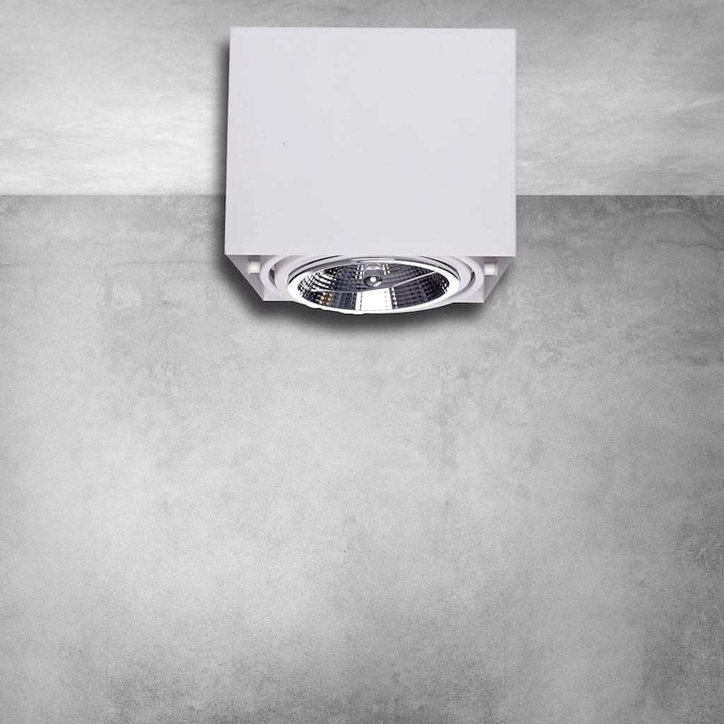 Faretto soffitto Plaza ML4743 GU10 35W bianco orientabile