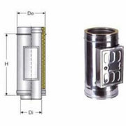 Inox doppia parete aisi 316 came ra raccolta incombusti d.180 230