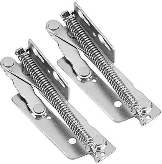 Set di Cardini in Acciaio di Alta Qualità - 2 Cardini - Cardini per Porte - Per Armadi/Cupboard - Duraturo e Robusto - Installazione Facile - Cardine per Porte