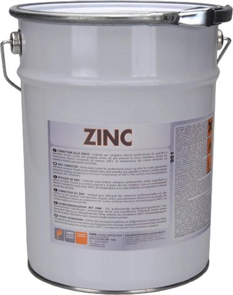 Zinco liquido Faren colore brillante da 5 Lt