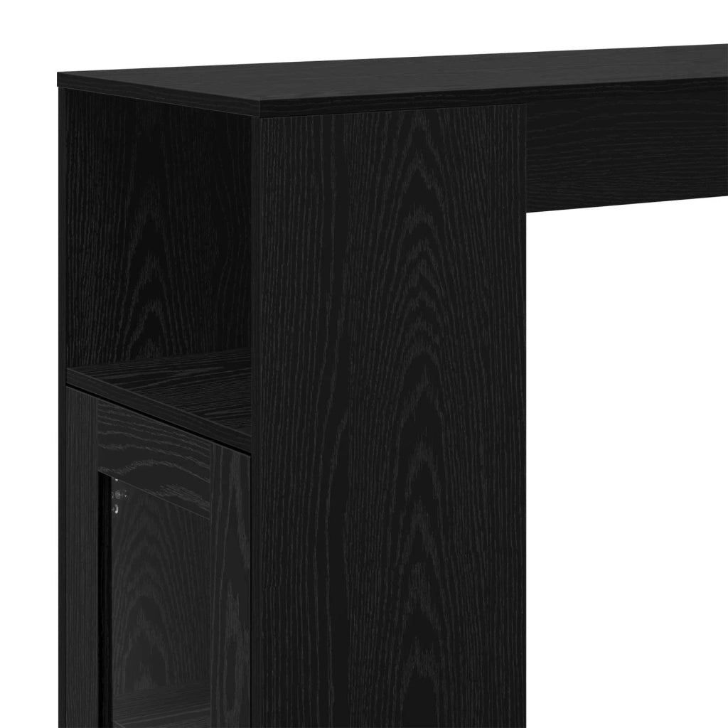 Tavolo da bar Rovere Nero 101 x 40 x 103,5 cm Legno multistrato 8003919
