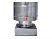 FUMAIOLO TESTA RADIANTE FISSO ANTI-VENTO CM.42X42 ATTACCO QUADRATO