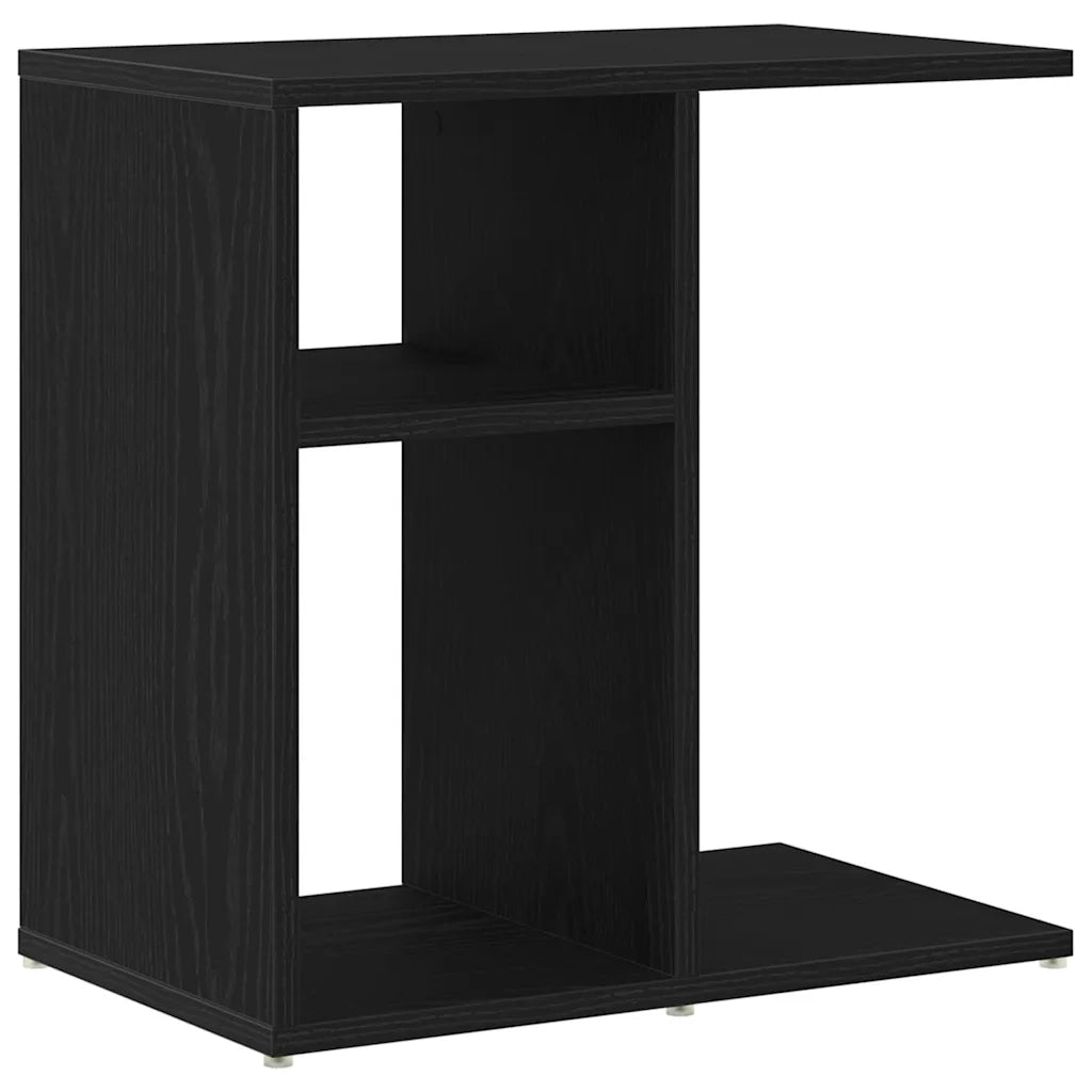 Tavolo laterale Rovere Nero 50 x 30 x 50 cm 862631