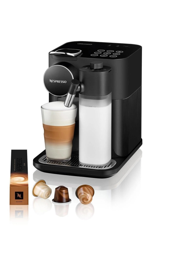De'Longhi EN640.W Gran Lattissima – Macchina da caffe' a capsule Nespresso, 1 L, 19 bar, 1400 W, 9 bevande, colore Bianco