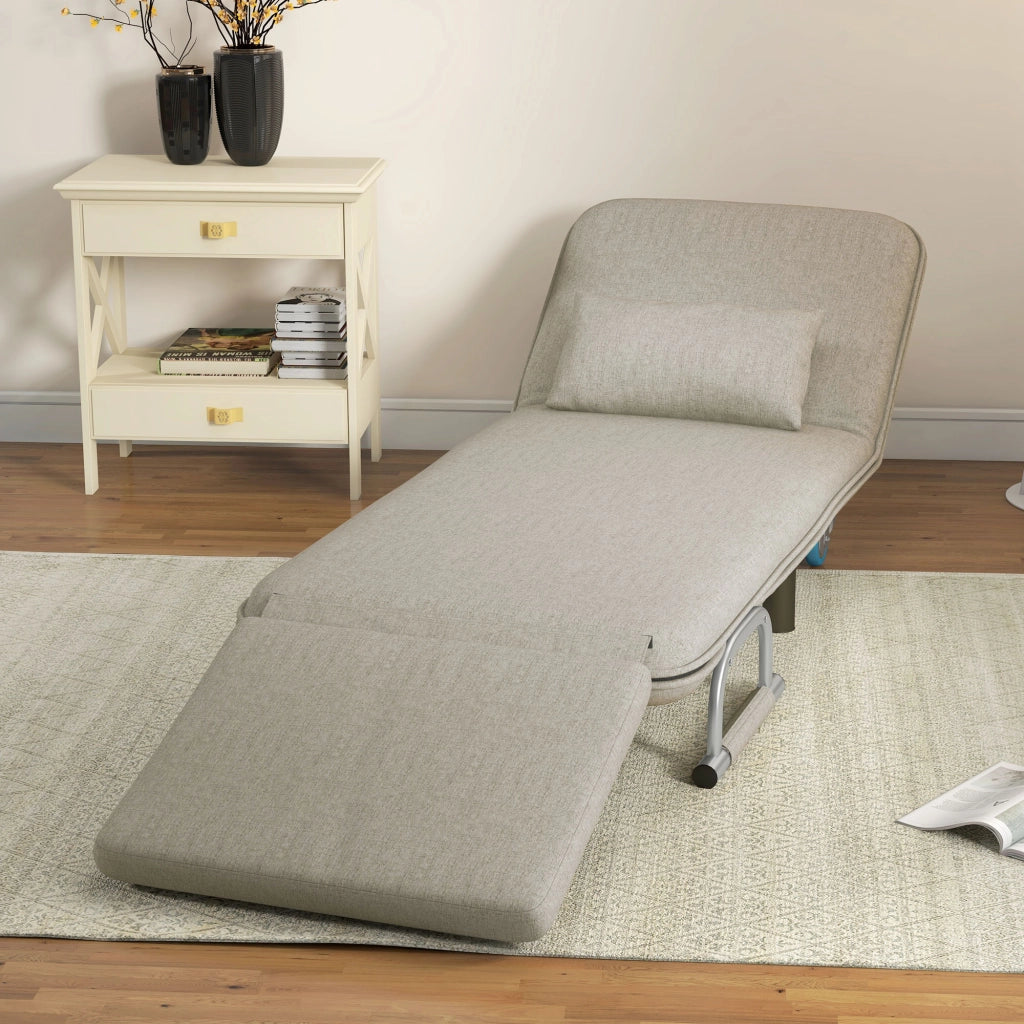Poltrona letto reclinabile ¨C zephmum ¨C grigio