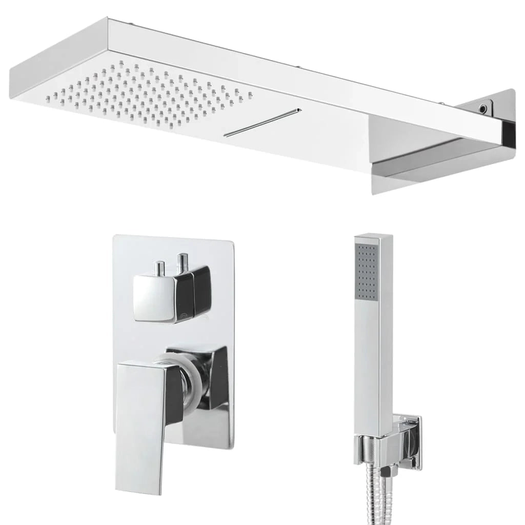 Sistema doccia in acciaio inox Silver 201 02_0003105