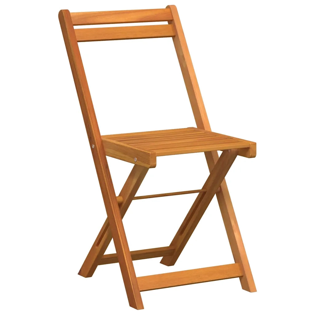 Set bistrot 5 pcs Olio Naturale Legno di Acacia Massello 4105503