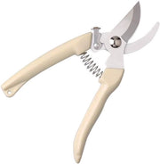 Scegli l'Accaio - Per Rami fino a 8mm & Raccolta Frutta - Leggero & Autochiudente - Bianco (19cm) - Adatto per Giardini Olandesi