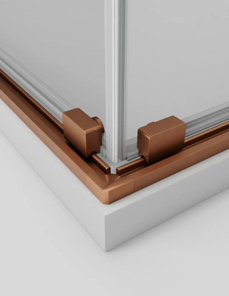 Box doccia ingresso angolare 2+2 ABANTE (TWENTY) 85x75 cm Rame