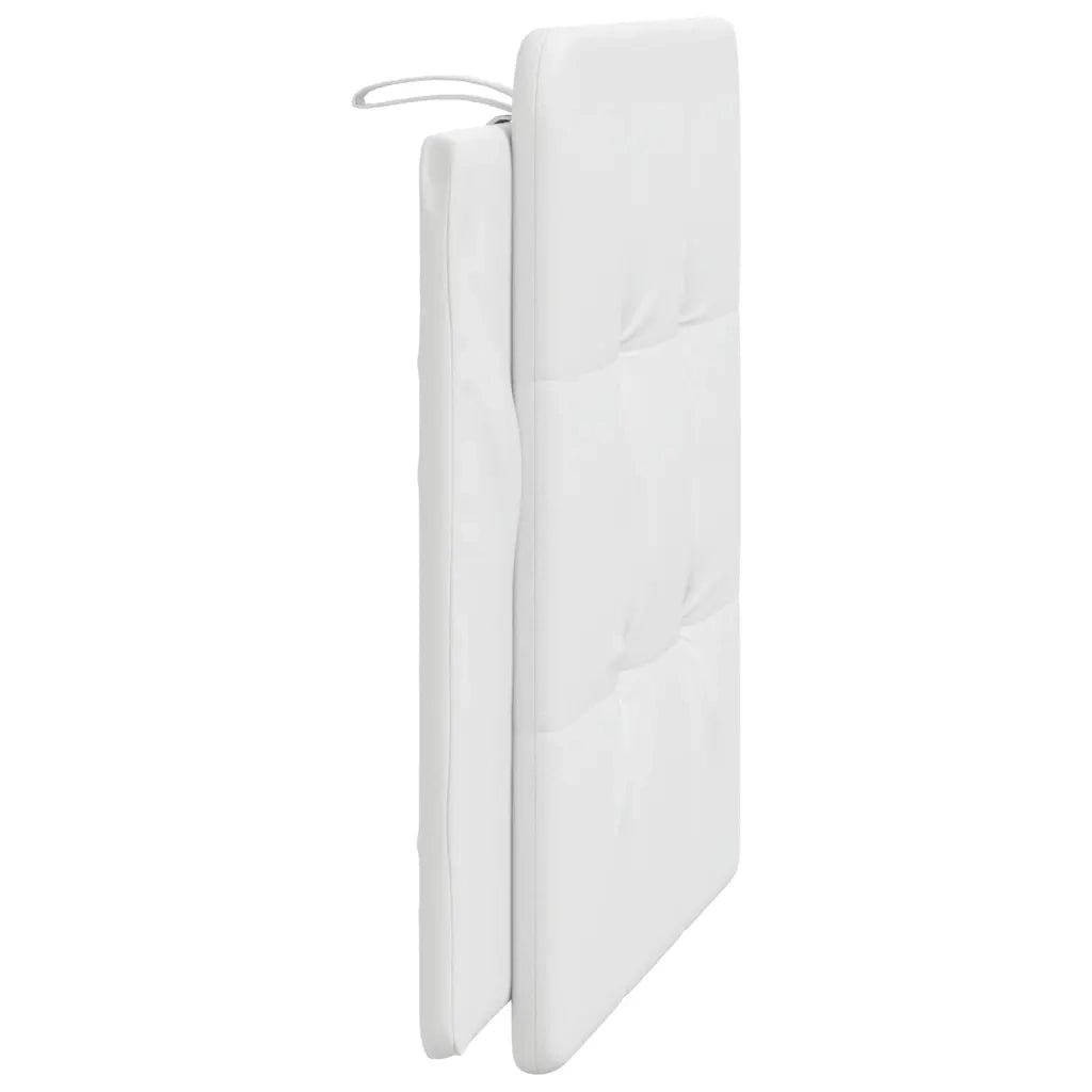 Cuscino testiera Zadar Bianco 100 cm in Similpelle 3207728