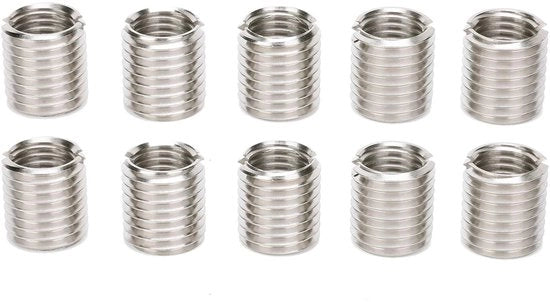 Kit di conversione 10 pezzi - M16 all'interno/M20 all'esterno - Fissaggio - Conversione - Riparazione - Alta qualità acciaio inossidabile - Kit di riparazione