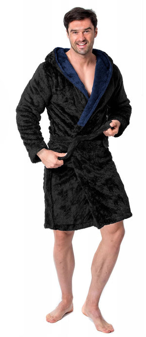 Accappatoio Jordan Navy Grey M