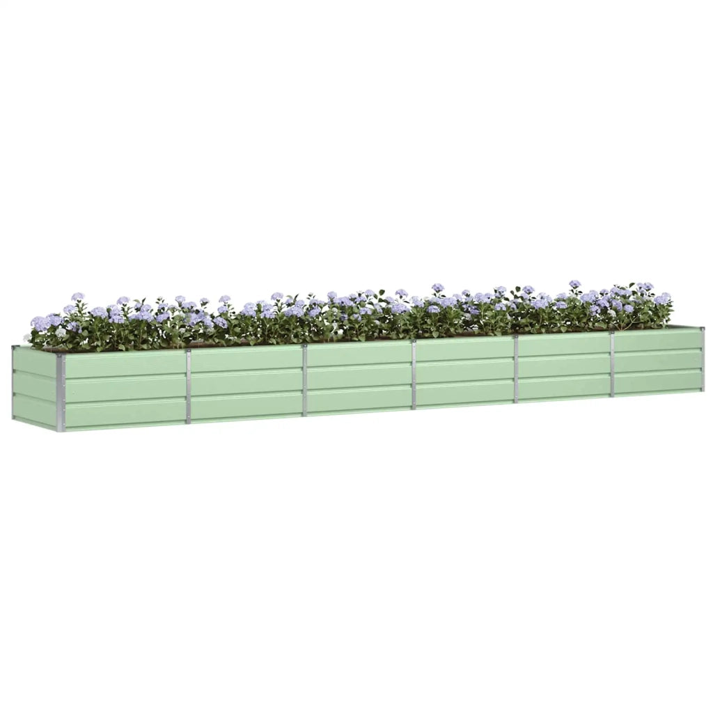Fioriera Verde 480 x 80 x 45 cm Acciaio