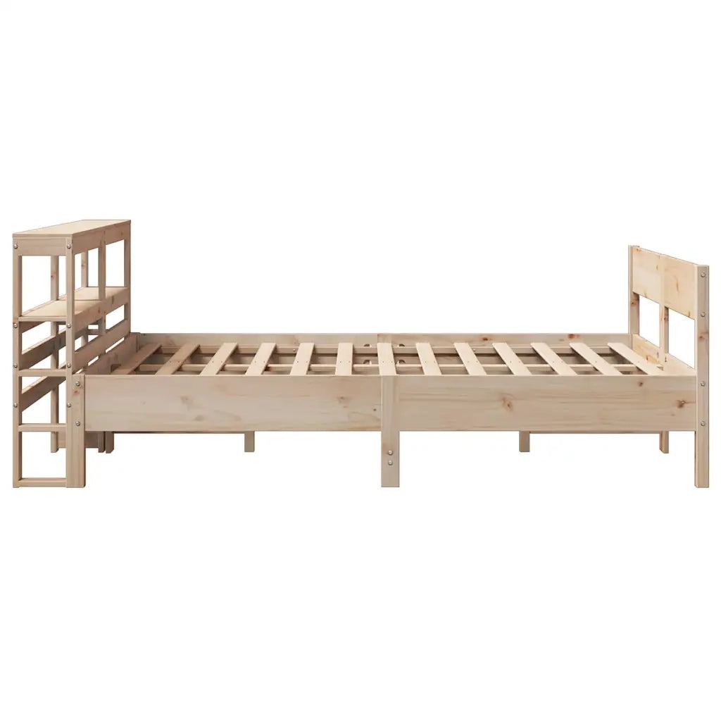 Letto senza Materasso 150x200 cm in Legno Massello di Pino 3306183