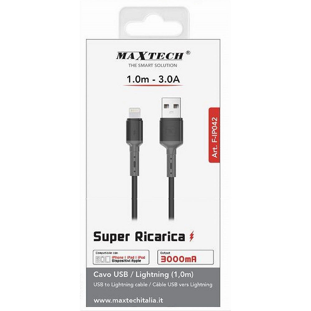 Trade Shop - Cavo Usb / Lightning 3a 1 Metro Super Ricarica Dati Per Ipad Ipod Iphone F-ip042 -