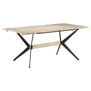 Tavolo da Pranzo 180x90x76 cm in Legno Massello di Mango  cod mxl 27236
