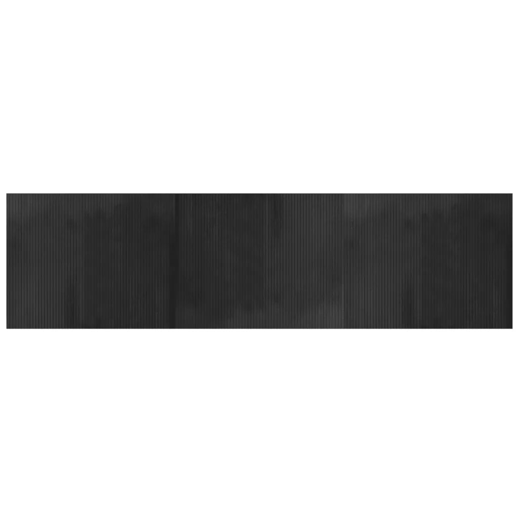 Tappeto Rettangolare Grigio 80x300 cm in BambÃ¹