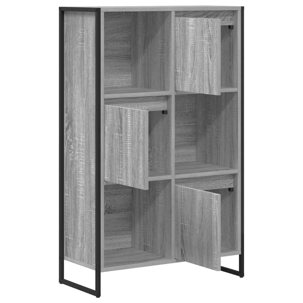 Armadio per Libri Grigio Sonoma 68 x 30 x 108.5 cm