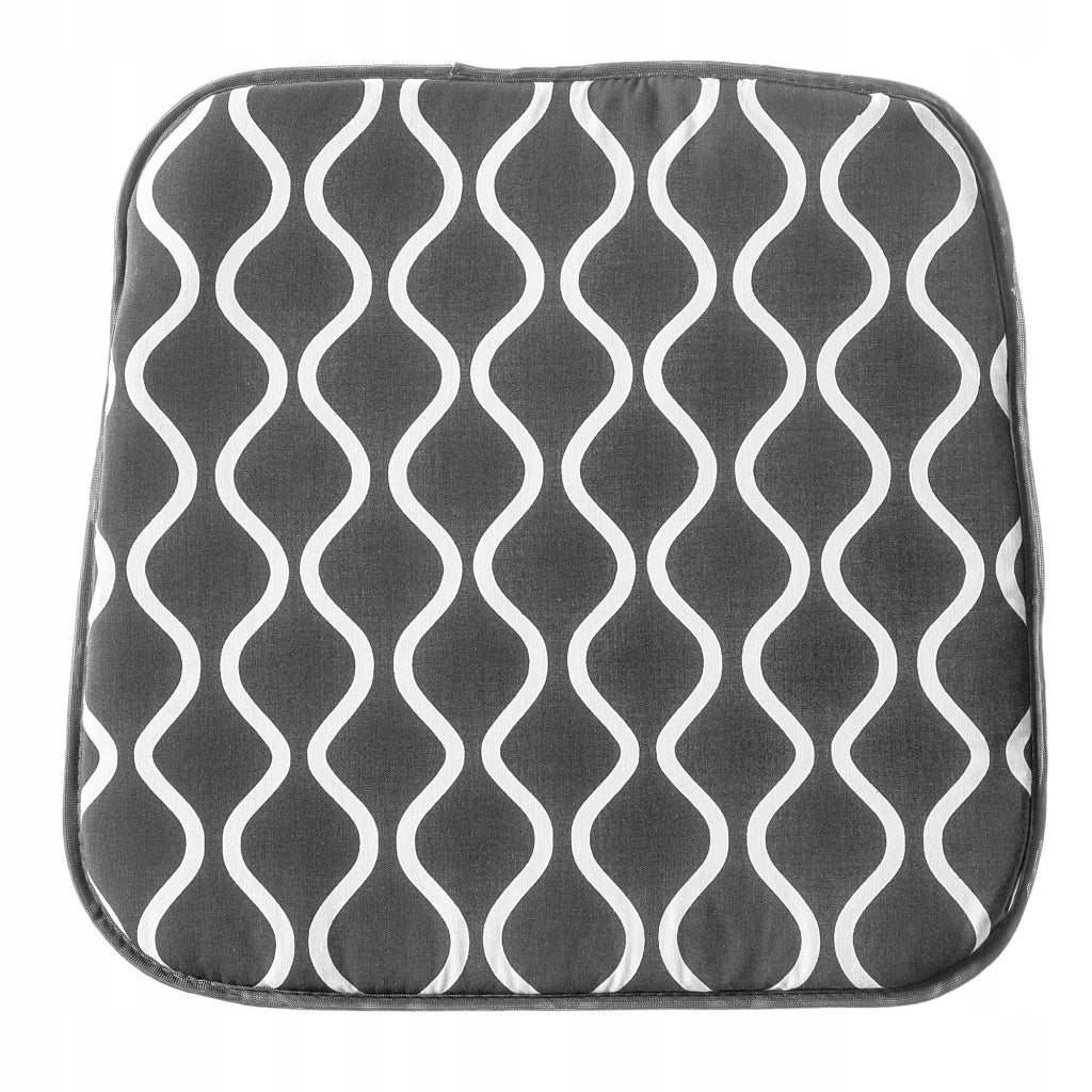Cuscino per sedia da giardino KADAX, balcone, terrazzo, giardino, 40x38 cm, comodo