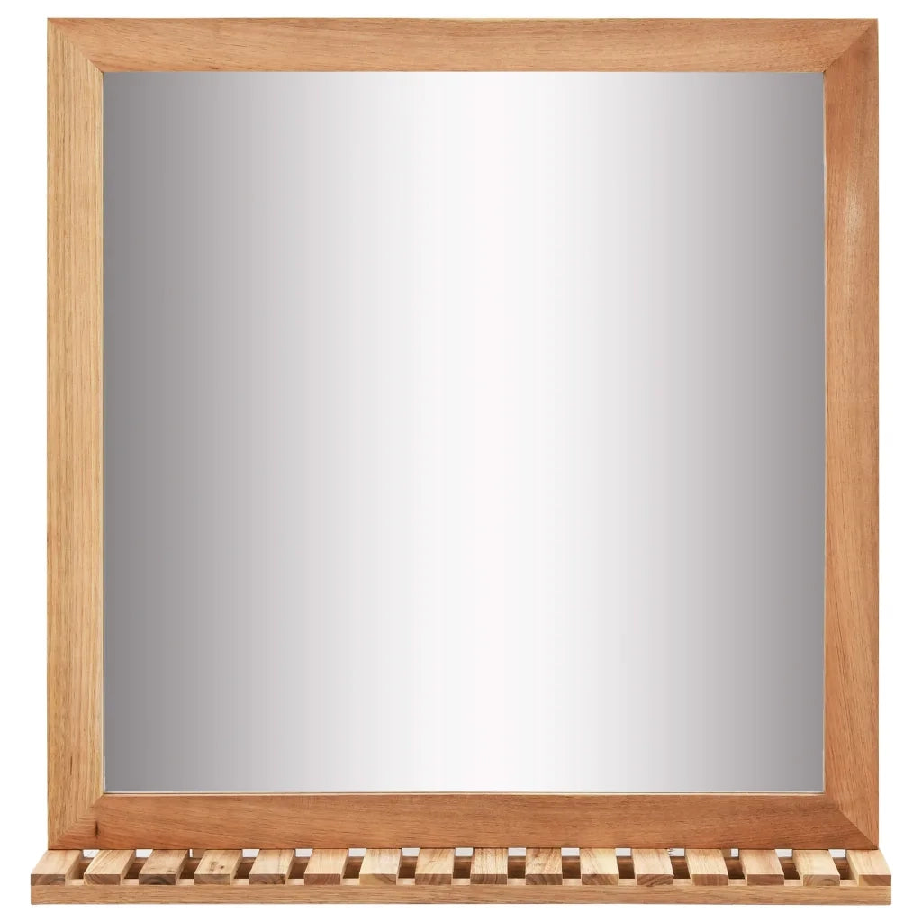 Mobiletto per Lavello con Specchio in Legno Massello di Noce  cod mxl 31352