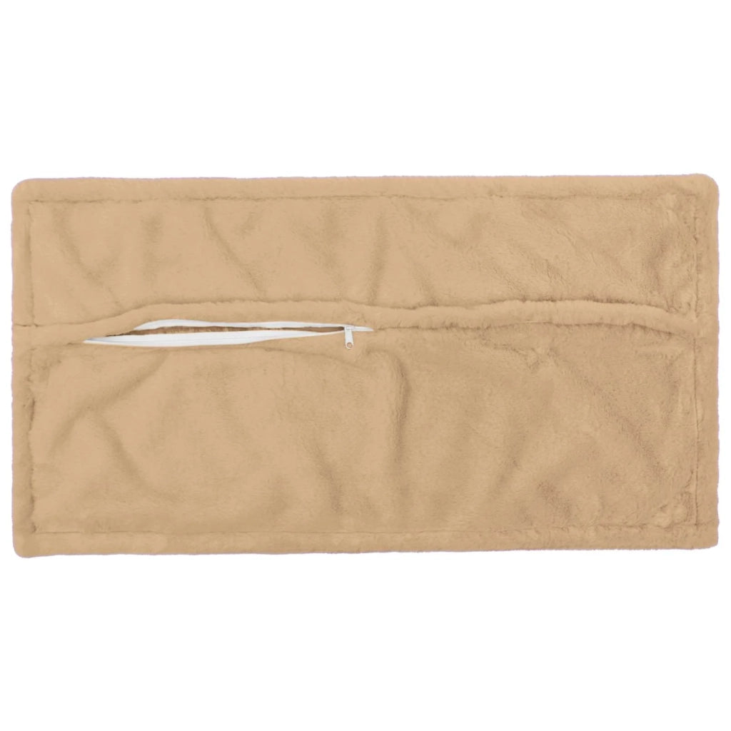 Federa 6 pz HOUTEN Crema 40 x 80 cm Pelliccia di Coniglio Finta 918443