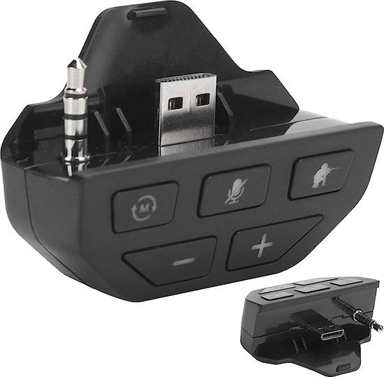 Adattatore per cuffie per Xbox One Xbox serie / X / S / PS5 (nero)