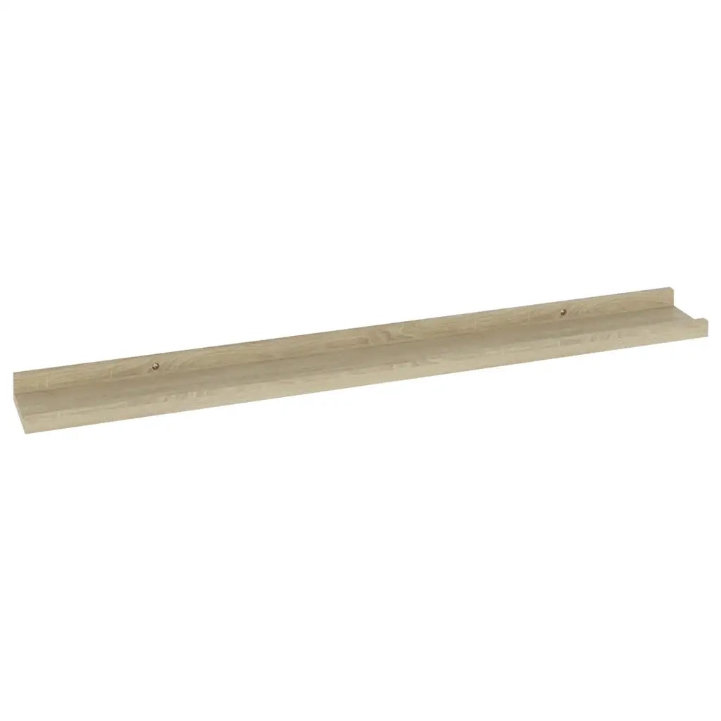 Mensole da Parete 4 pz Rovere Sonoma 80x9x3 cm cod mxl 33530