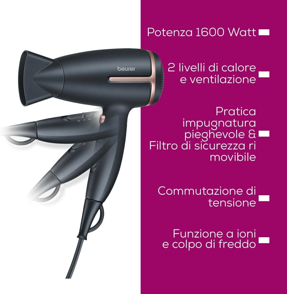Beurer HC 25 Nero 1600 W