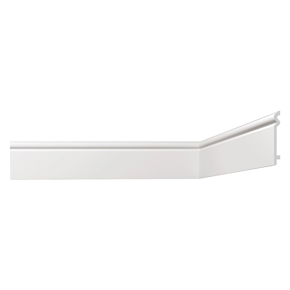 BATTISCOPA DECORATIVO SERIE 'LUXSTYL' mod. 'L14015' - mm 15 x 140- 10 pezzi  - BOVELACCI