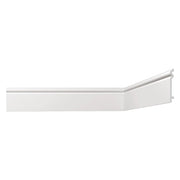 BATTISCOPA DECORATIVO SERIE 'LUXSTYL' mod. 'L14015' - mm 15 x 140- 10 pezzi  - BOVELACCI