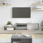 SupportoperTVaparete 150x25x28,5cm Legno multistrato