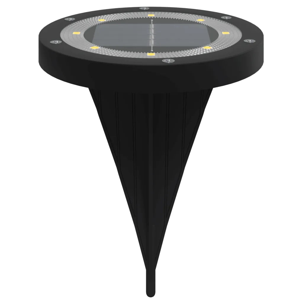 Luci Solari da Terra con Picchetti da Esterno 4pz Bianco Caldo 4008202