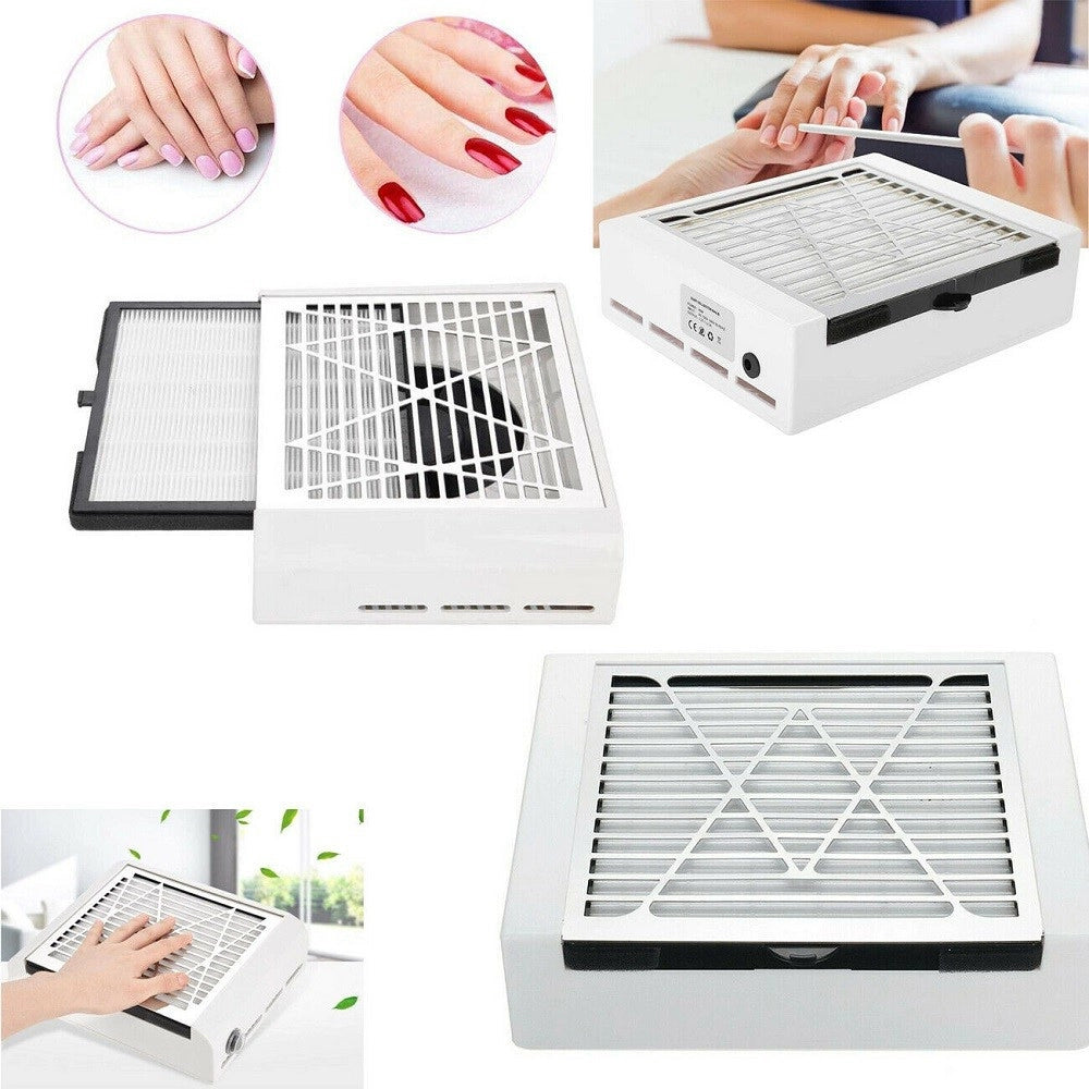 Trade Shop - Aspirazione Per Unghie Manicure Pedicure Da Tavolo 40 Watt Estetista Dc239 -