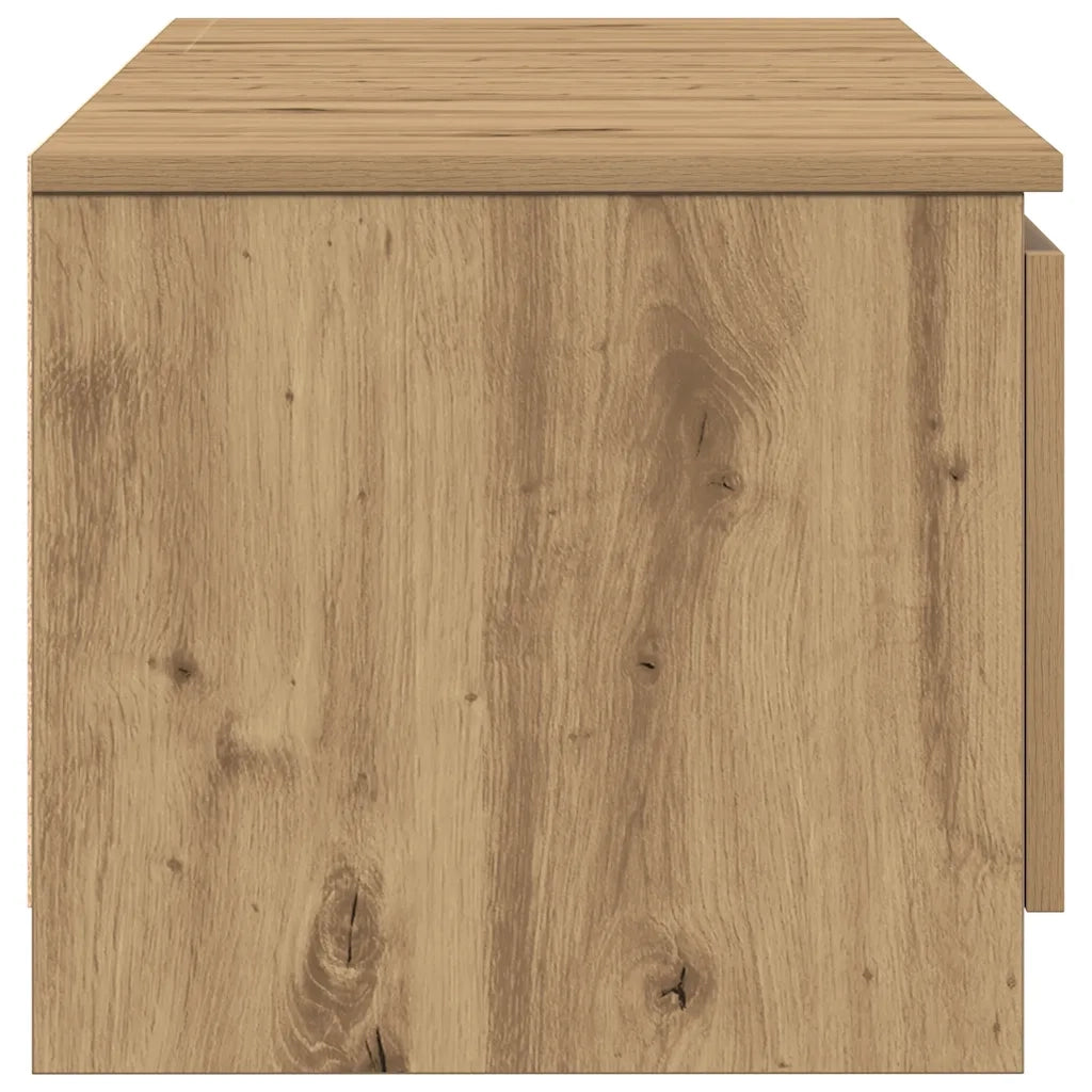 Mobile Porta TV Rovere Artigianale 140x40x36 cm Multistrato