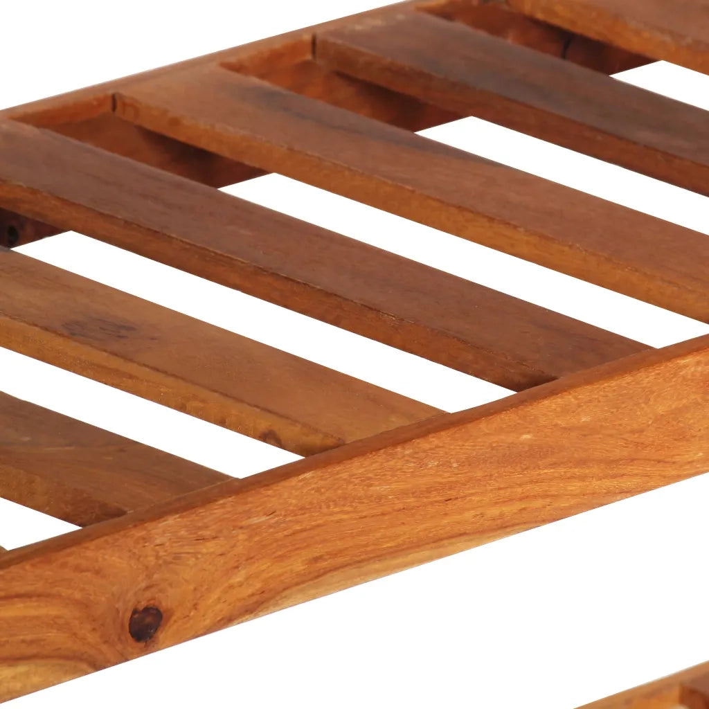 Credenza con 3 Cassetti 110x30x80 cm Legno Massello di Acacia 338032