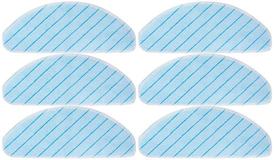 6 pezzi di coperture aspirapolvere sostituibili per Ecovacs Deebot T9 e T8 serie - componente aspirapolvere - coperture aspirapolvere
