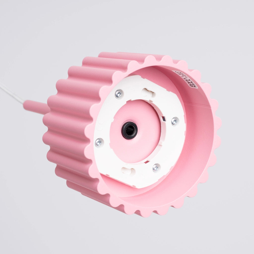 Lampada a sospensione AURA 1 rosa Gx53