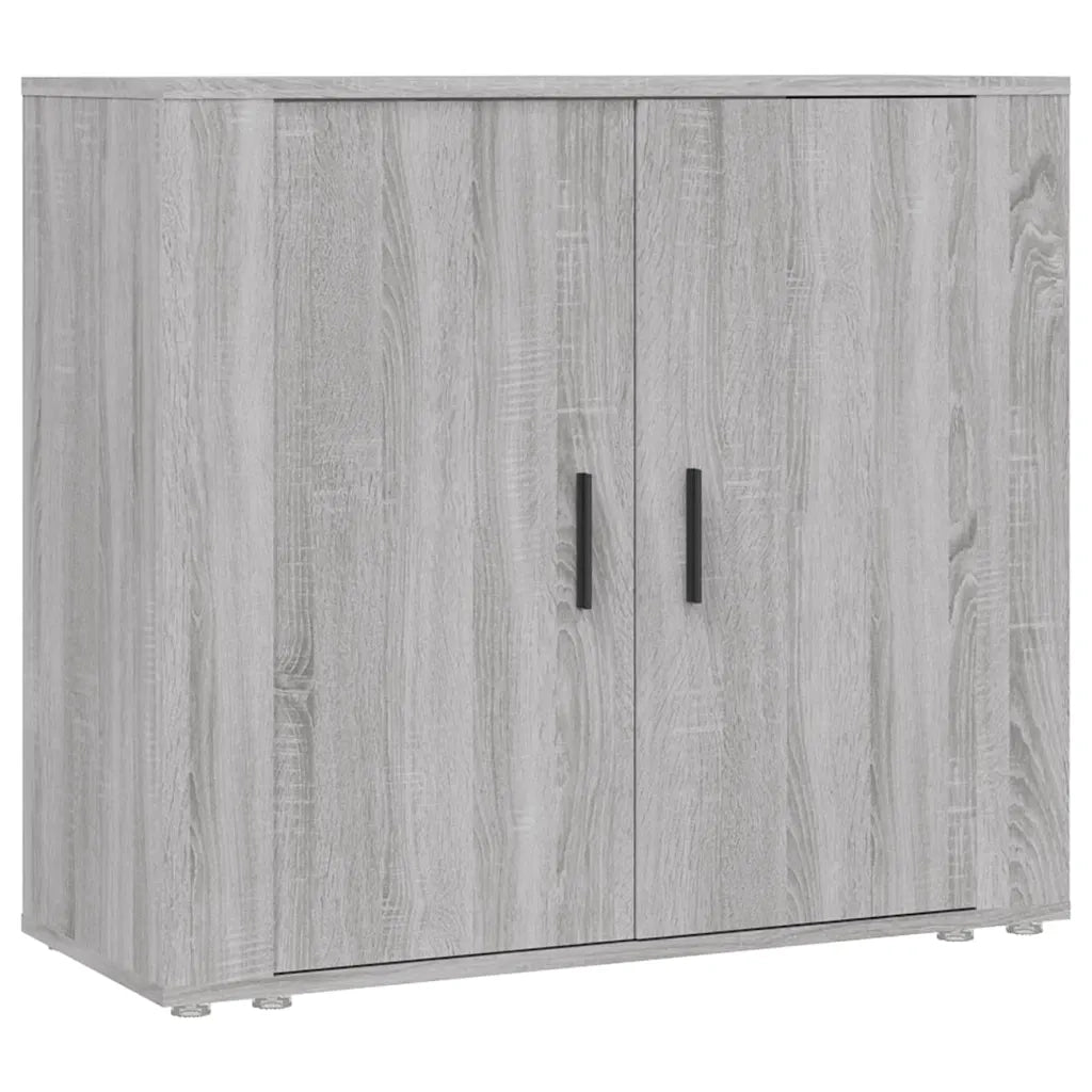 Credenza | Madia | Buffet da pranzo | Armadio da pranzo Grigio Sonoma 80x33x70 cm in Legno Multistrato