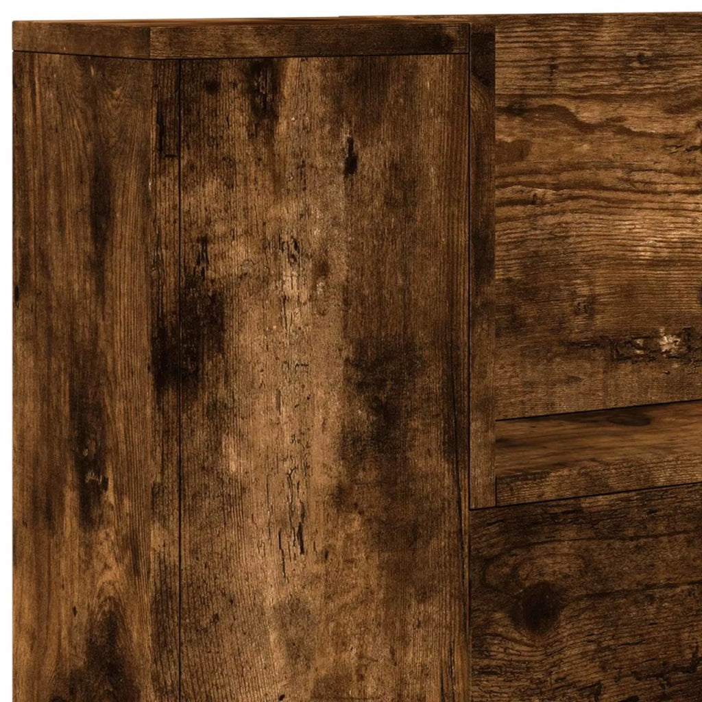 Testiera Rovere fumé 100 x 16,5 x 103,5 cm Legno multistrato 3418647